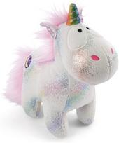 Nici Minkštas žaislas Vienaragis Moon Keeper 22 cm - minkštas pliušinis žaislas apkabinimui ir žaidimui, pliušinis žaislas vaikams ir suaugusiems, 48629, puiki dovanos idėja, baltas