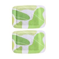 Self-heating Hand Warmer, Wearable Hand Warmer, Disposable Winter Hot Compress Foot Warmer, Portable Student Hand Warmer Hand warmers [1 pack] 2 pieces žalia