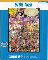 Aquarius Star Trek dėlionė (3000 dalių) - oficialiai licencijuota Star Trek atributika ir kolekcionuojami daiktai - be atspindžių - tikslus prigludimas - praktiškai nėra dėlionių dulkių - 81 x 114 cm
