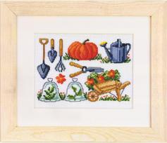 Kryželiu siuvinėjimo rinkinys 'cross Stitch Garden Image 3' ant didelio skaičiaus audinio
