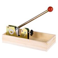 Stainless Steel Macadamia Opener Peeling Machine Walnut Nut Cracker Tool Walnuts Open Tool for Pecans Hazelnuts Almonds beige
