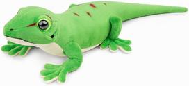 Lilizzhoumax arklių salos gekono pliušinis žaislas 40 cm, imituotas gyvūnas, kawaii gekono minkštas žaislas, realistiškas pliušinis roplių žaislas, laukinių gyvūnų dovana vaikams, kimštinis žaislas, gimtadienio dovana, žalias