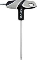 Yato T-Rankena Torx Raktas YT-05604, T15, S2, 100mm, 13mm, PP, TPR, 76mm, Torx TR