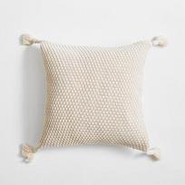 New Knitted Geometric Cushion Cover Case Vintage Grey Pillow Ivory Tassels 45cm*45cm Soft Home Decorative Pillow cover 45x45cm gray