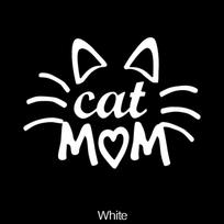 Cat Mom Stickerscutefunny For Cat Loverhigh Quality For Cars Trucks Motorcycles Laptops! S rožinė
