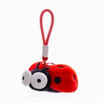 Insect Mantis Plush Toy Keychain Mosquito Bee Ladybug Cockroaches Spider Funny Pendant For Bag Accessories Unique Gift For Girl 10cm gray