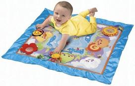 Fisher-price žaidimų kilimėlis kūdikiams pirmieji draugai