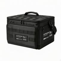 Camp Organizer Bag Portable Foldable Storage Box Reinforced with armijos žalia spalva