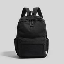 Schoolbag Japanese backpack soft sister campus student bag girl schoolbag college wind travel bag solid color corduroy backpack oranžinė