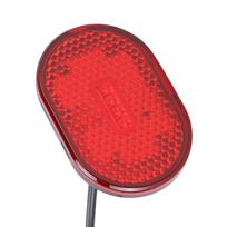 Galinis žibintas, tinkantis Xiaomi Elite elektriniam paspirtukui, atsparus vandeniui, didelio ryškumo, galinė įspėjamoji lemputė su keliais režimais brown