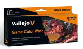 Vallejo Game Color Wash rinkinys 8 x 18 ml