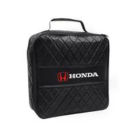 Automobilinė odinė daiktadėžė Didelės talpos automobilio bagažinės rankinė Honda Civic Accord Fit Jazz Pilot CRV Odyssey Passport City Shuttle black