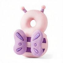 Newborn Baby Neck Protective Pillow Safety Backpack Pad Toddlers Headrest Baby Head Protect Pillow Walk Crawling Plush Cushion white