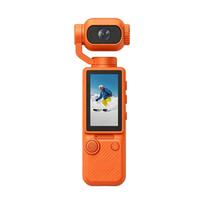 Portable Gimbal for Sports Cameras: Outdoor Vlog Handheld Stabilizer black