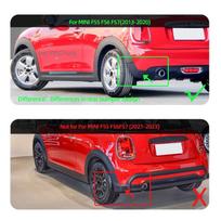For MINI Cooper F55 F56 F57 Clubman F54 Mud Flaps Splash Guards For MINI JCW Cooper Clubman F54F55F56F57 Mudguards 2013- MINI F54 F55 F56 F57 red