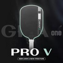 JOLA Pro V GEN5 Pickleball Paddle - Dongli T700 Carbon Fiber Dynamic Frame, Hot Pressed. gray