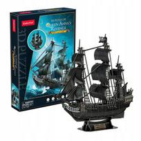 Dėlionė Visiems Puzzle Vaikams 3d rinkinys Laivas Queen Anne's Revenge