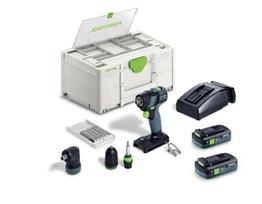Festool akumuliatorinis suktuvas-gręžtuvas TXS 18 TBX 4,0 I-Set