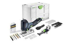 Festool akumuliatorinis švytuoklinis siaurapjūklis PSC 500 EB-Basic Set, be akumuliatoriaus ir įkroviklio