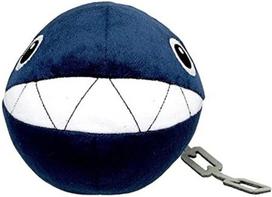 Little Buddy Toys Nintendo Super Mario All Star Collection Chain Chomp 15 cm pliušinis žaislas