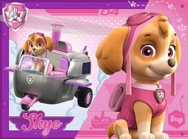 Ravensburger 7033 Paw Patrol 4-in-1 dėžutė, 12/16/20 ir 24 dalių dėlionių rinkinys