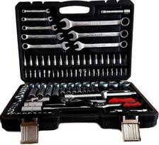 Galvučių ir raktų komplektas Boxer BX-012S, 110 vnt.