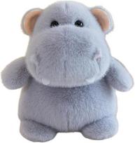 Minkštas žaislas hipopotamas, minkštas pliušinis žaislas vaikams, minkšta pliušinė dinozauro pagalvėlė, kapibaros pliušinis žaislas, namų dekoracija vaikams, minkštas pūkuotas žaislas, kalėdos, valentino diena (23 cm, hipopotamas)