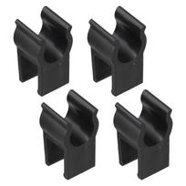 Pack of 4 Camping Wagon Cart Buckles Reliable Attachments for Table Repairs 2.0cm black