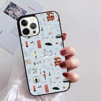 London Red Bus Big Ben Phone Case For iPhone 17 Air 16 15 14 13 12 Pro Max Plus Max Cover Shell coque iPhone 14plus white