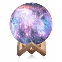 3d Mėnulio Led Lempa Rgb su Nuotolinio Valdymo Pulteliu, 22cm