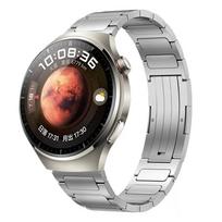 22mm Titanium Alloy Strap for Huawei Watch 5 4/GT5 4 3 2 Pro Garmin Forerunner 970 965 Bracelet Band Amazfit GTR 4/3 Pro/Balance Amazfit Bip 6-5 sidabras