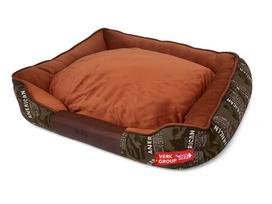 Bonya Smile gultas-sofa šunims, išimama pagalvė, pilka