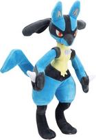 Pokemon minkštas žaislas xxl lucario 30 cm - pliušinis žaislas - 2023 - pliušinis - oficialiai licencijuotas pokemon žaislas