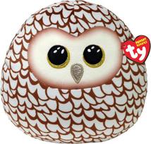 Ty Whoolie Owl Squish a Boo 35.5 cm - minkšti žaislai vaikams, kūdikiams - kolekcinis pliušinis meškiukas