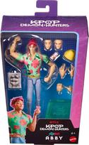 Žaislinė figūrėlė, su priedais Mattel KPop Demon Hunters Saja Boys Abby JRY34, 17 cm, įvairių spalvų
