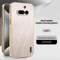 For Nothing phone 4A 4A Pro 3A 3A Pro   Full Lens Protection Phone Case with Gold Thread Texture and Anti-Fingerprint For Nothing 3A žalia