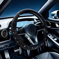 Odinė automobilio vairo apsauga, atspari dėvėjimuisi automobilio vairo apdangalas įvairiaspalvis