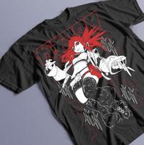 Gachiakuta Tome T-Shirt Japanese Horror Girl Manga Anime Tee, Tankobon Unisex 2XL white