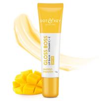 Dot And Key Mango Passion Non Tinted Lip Balm SPF 50 Colorless Daily Moisture Care For Dry Lips Men Women 12 g beige