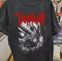 Berserk Black Unisex T shirt Size S To 5XL Cotton Unisex T-Shirt S gray