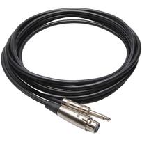 Hosa MCH-110 3 kontaktų XLR-Female – 6,3 mm TS kabelis 3 m