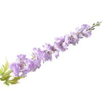 Dirbtinės delphinium gėlės 46 colių ilgio stiebu Netikra hiacinto gėlė aukštoms vazoms Vestuvės Namų vakarėlio centrinė puošmena Gėlių kompozicija Stalo dekoracija balta