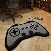 VIKAMA Game Console Controller, Imitation Cashmere Carpet, Living Room Dirt-Resistant, Bedroom Bedside Blanket, Home Decoration 40x60cm white