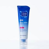 Clean & Clear Deep Action Foam Cleanser 120g x2 blue