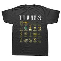 Thanks  Chemistry Galaxy Math Physics Scientists Astronomy Biology T Shirts Funny School Teacher Science Short Sleeve T-shirt L black