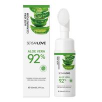SERSANLOVE - Aloe Vera Cleansing Foam, 150ml - Pianka do mycia twarzy z aloesem