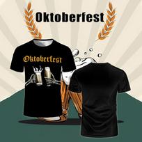 Vokietija Miunchenas Oktoberfest marškinėliai Kūrybingas alaus atspaudas Festivalis Gatvės mados viršūnės Unisex vakarėliams Atsitiktiniai kvėpuojantys marškinėliai 6XL blue