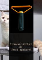 Drabužių ir baldų šepetys šunims ir katėms
