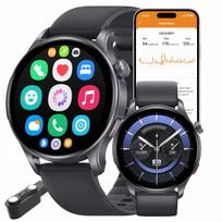 Išmanusis laikrodis Zeblaze Btalk 3 GPS, pilkas, AMOLED ekranas, 60 sporto režimų, 25 dienų baterija