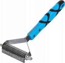 Šepetys šunų šukavimui GROOM PROFESSIONAL, mėlynas